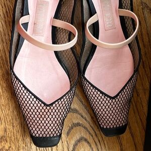 PIFERI Tremaine Mesh Ballerina Flats shoes ex 48.5